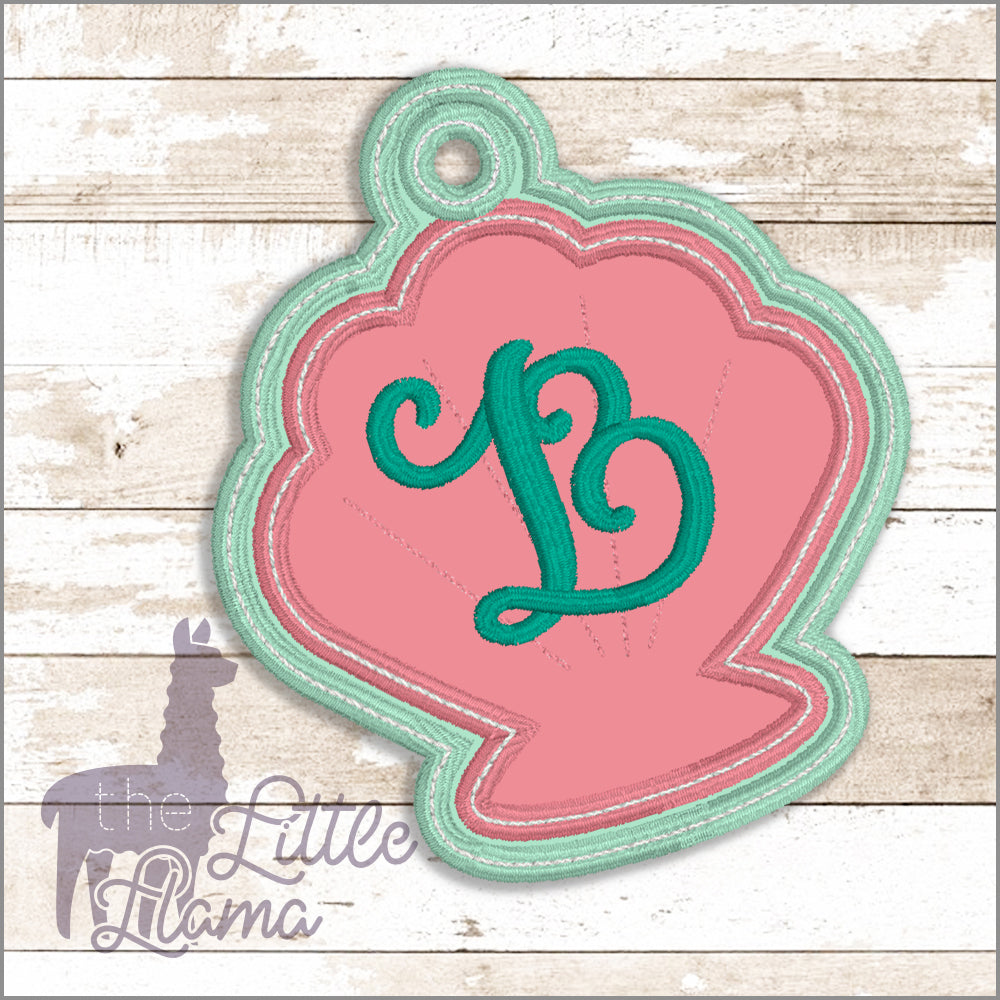 Bag Monogram Tag | Seashell
