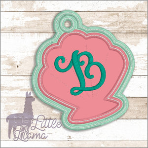 Bag Monogram Tag | Seashell